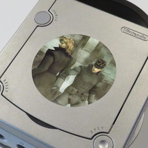 Custom Metal Gear Solid, TimeSplitters, and Splinter Cell Nintendo GameCube Console Jewel Stickers - You Pick!