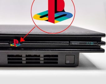 Custom SLIM PlayStation 2 (PS2) Console Stickers - You Pick!