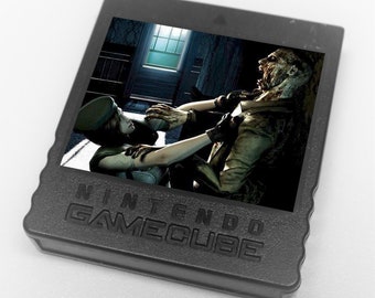 Custom Resident Evil Nintendo GameCube Memory Card Stickers