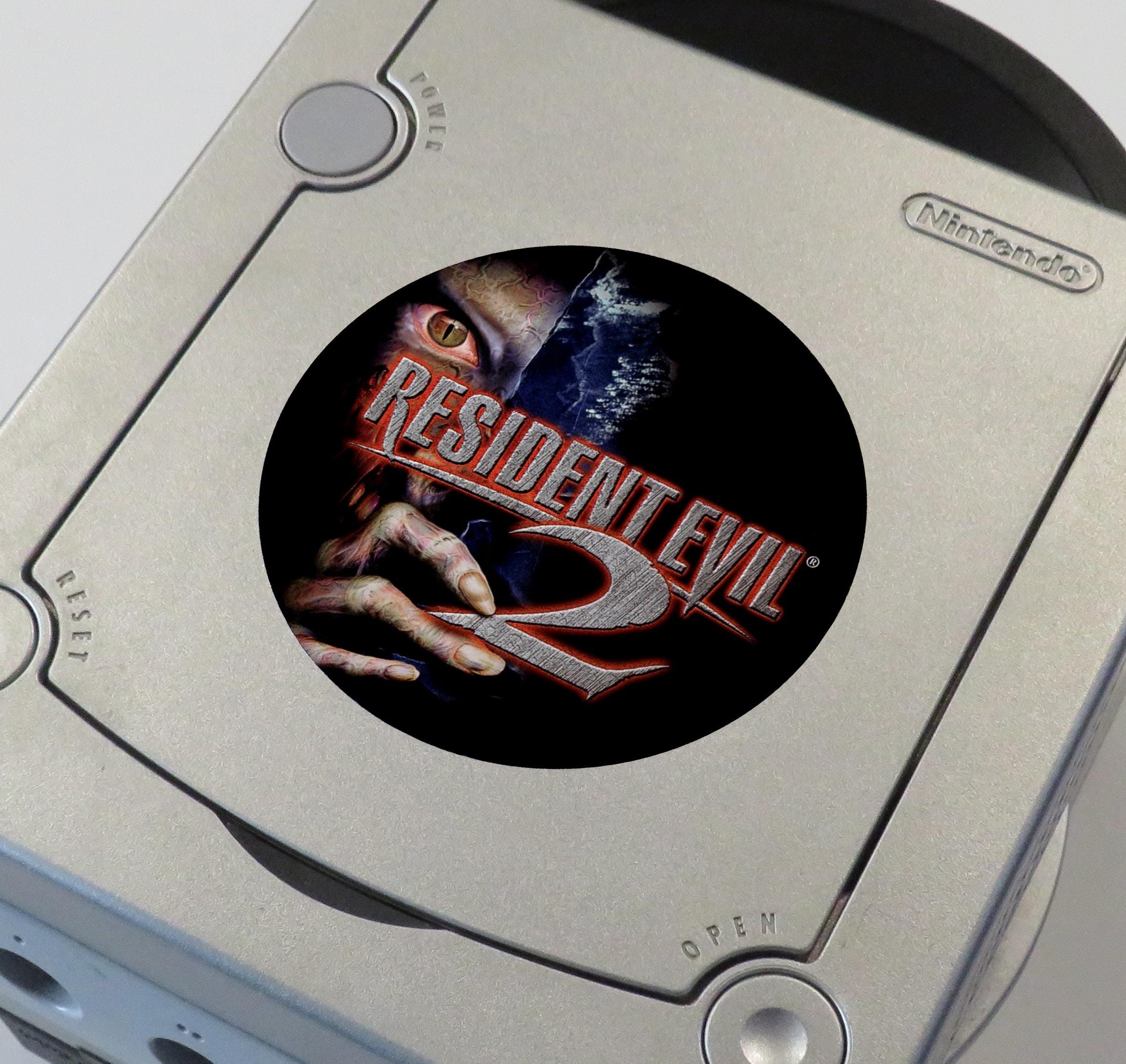 Gamecube Customization Sticker Custom Resident Evil, Mega Man, and Viewtiful Joe Nintendo Gamecube ...