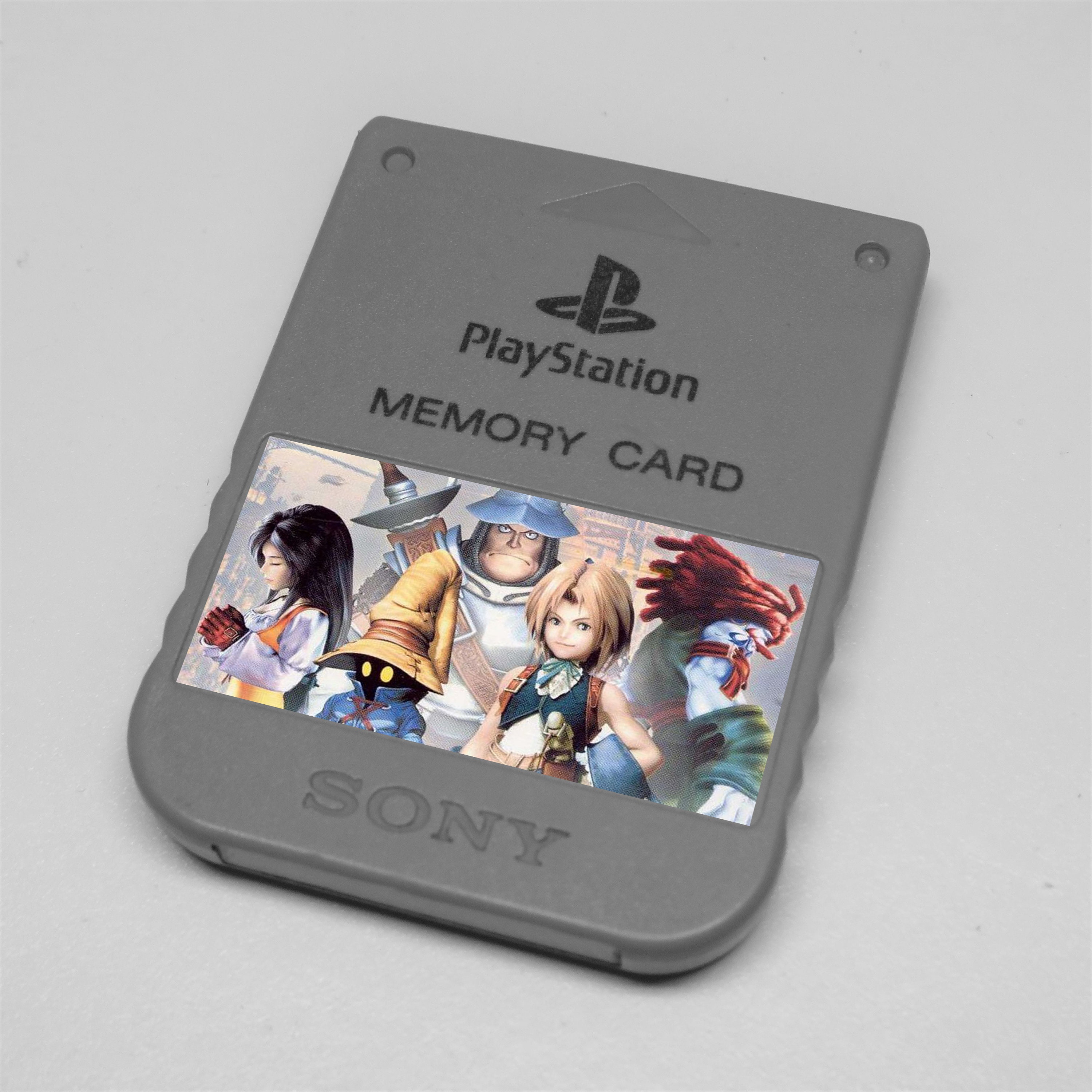 Ps1 Sticker Custom Final Fantasy Playstation 1 (PS1) Memory Card Stickers - You ...