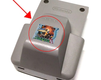 Custom Nintendo (Super Smash Bros., Star Fox, Kirby, F-Zero, Yoshi, Wave Race, Pilotwings) Nintendo 64 (N64) Rumble Pak Stickers - You Pick!