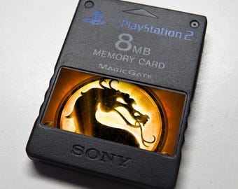 Custom Mortal Kombat PlayStation Memory Card Stickers - You Pick!