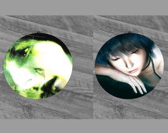 Anpassade Silent Hill och Fatal Frame 3 i cirkulära skräckklistermärken - Silent Hill 2, Shattered Memories, Homecoming, Project Zero och mer!