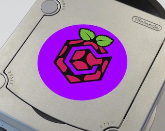 Custom Picoboot Logo Nintendo GameCube Console Jewel Stickers