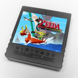 Custom The Legend of Zelda: The Wind Waker Nintendo GameCube Memory Card Stickers - You Pick!