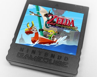 Custom The Legend of Zelda: The Wind Waker Nintendo GameCube Memory Card Stickers - You Pick!