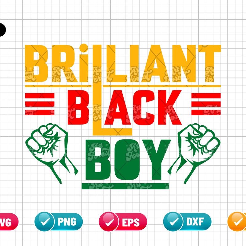Black Boy Svg - Etsy
