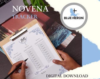 Katholische Novenen-Tracker: Elegantes Design (PDF)