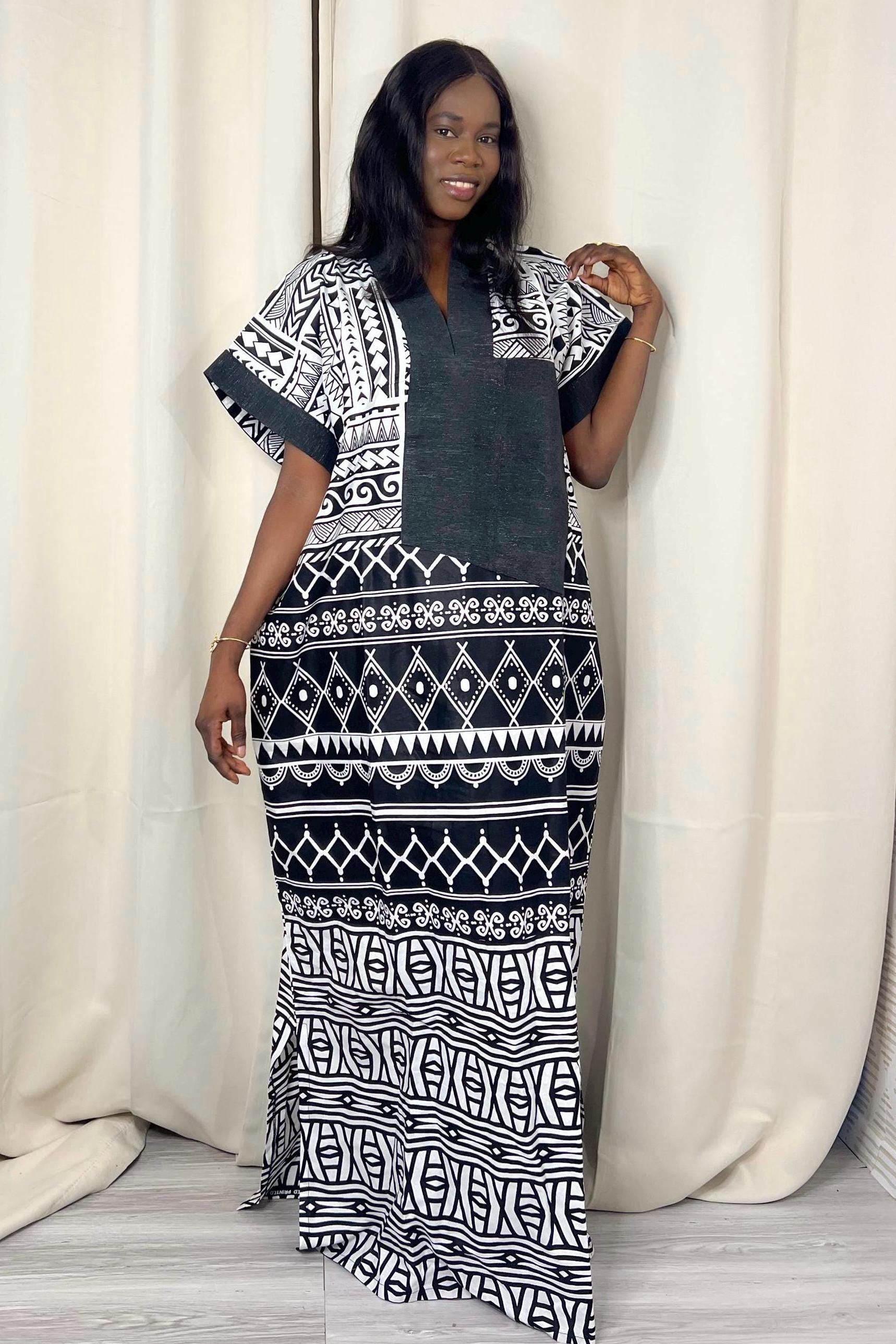 African Ankara Boubou dress, African print dress, Nigerian dress, Tie and Dye, Boubou| Rich aunty, Bubu