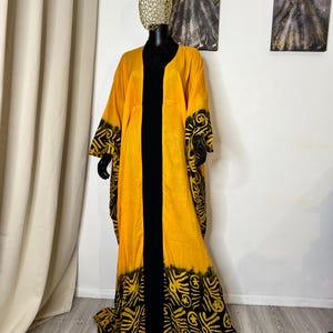African cotton Adire boubou dress | Kaftan|  summer Boubou| Rich aunty bubu | home Bubu