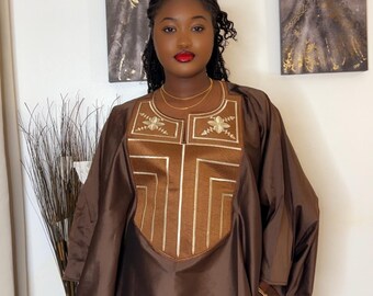 Fatima boubou - Bubu dress - chic African dress - gown boubou -  Kaftan dress