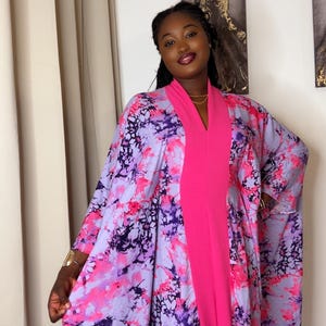 Abito boubou in cotone africano / Kaftan/ Boubou / Rich zia bubu / brunch Bubu