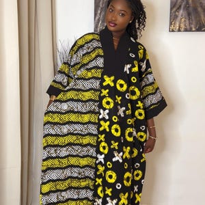 African Ankara Boubou dress,  African print dress, Nigerian style Boubou| Rich aunty, Bubu