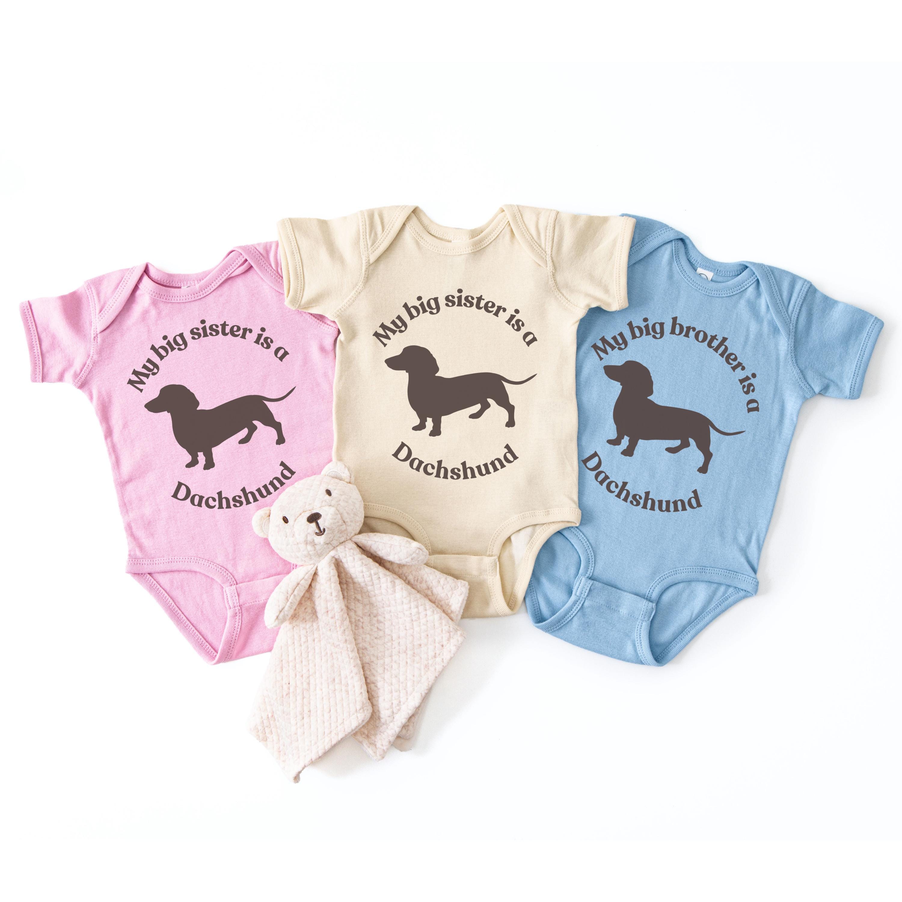 Sister Dachshund Baby Boy Clothes Weiner Dog Baby Outfit Canada