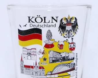 Berlin Souvenir Schnapsglas – Sammlerstück Aus Der German Cities Collection