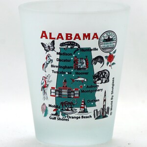 Alabama US States Series Collection Shot Glass