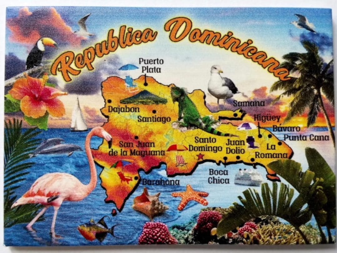Imán De Nevera De Nueva Zelanda | Mapa Con Atracciones, Tamaño 6.35 X 8.9 Cm | Recuerdo De Viaje En Aluminio