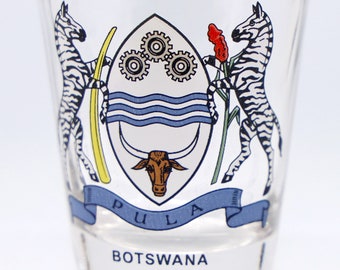 Verre à Shot Kosovo - Souvenir Avec Armoiries, 5,7 Cm De Haut - Collection, Décoration