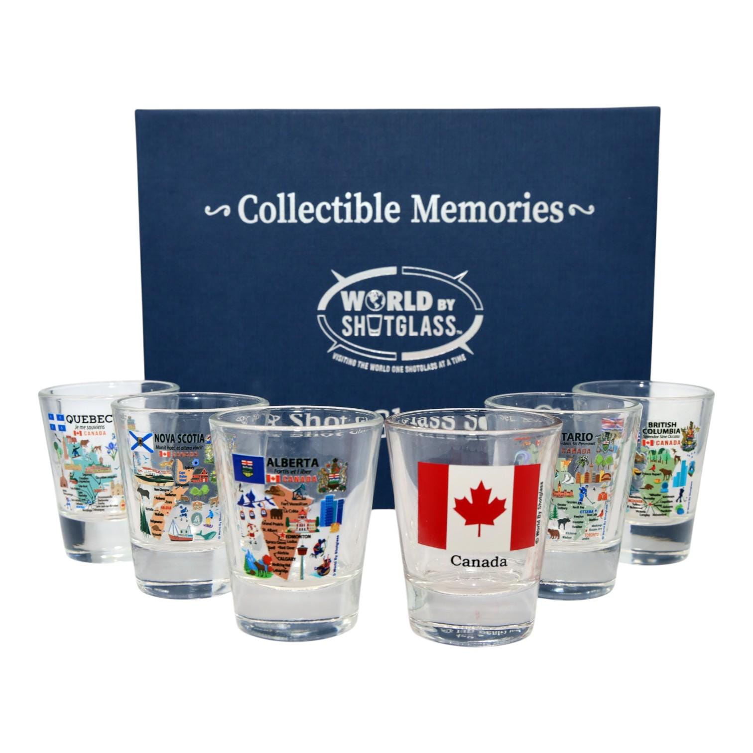 New Mexico State Wraparound Shot Glass By World By Shotglass