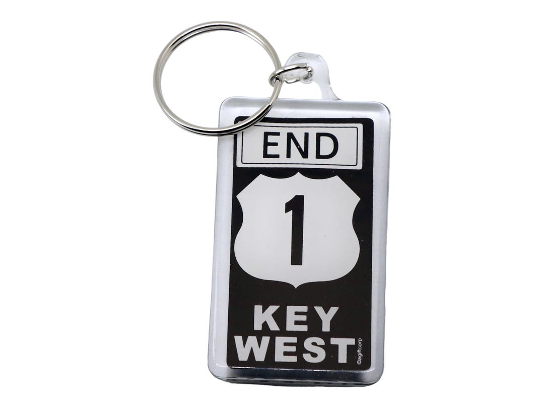 West Virginia License Plate Keychain - 2.5x1.25 Inch Aluminum Souvenir