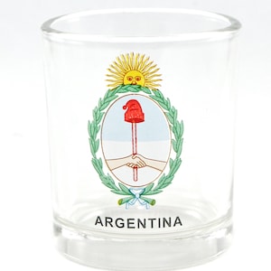 Argentina Coat Of Arms Shot Glass