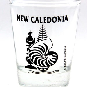 New Caledonia Coat Of Arms Shot Glass