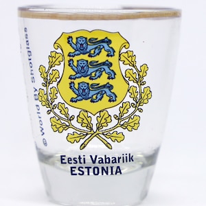 Estonia Shot Glass