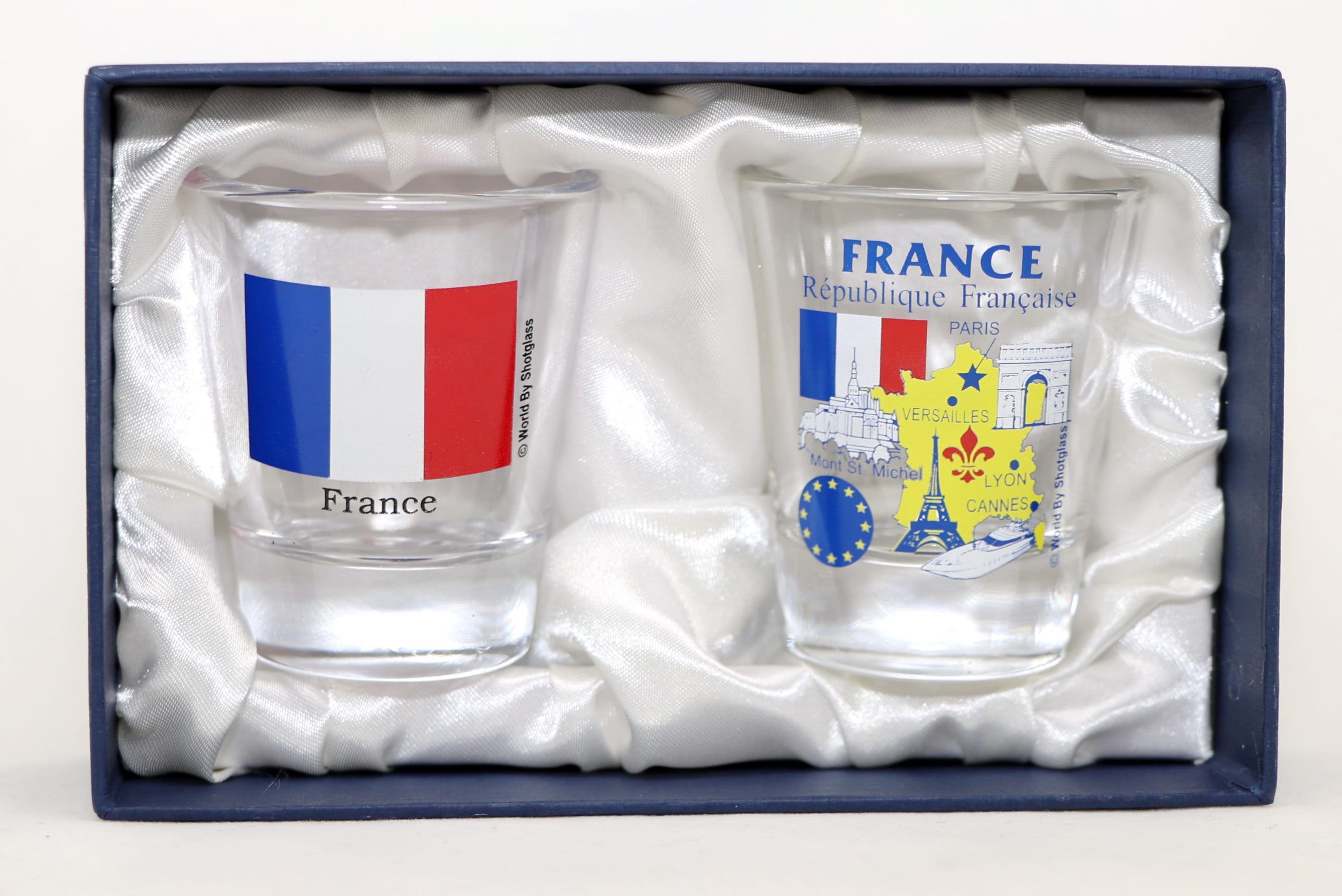 フランス土産 箱入りショットグラスセット（2個セット） - Etsy 日本