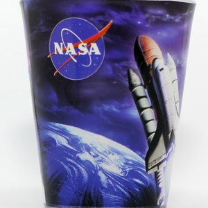 Copo de shot NASA Blue Meatball Shuttle
