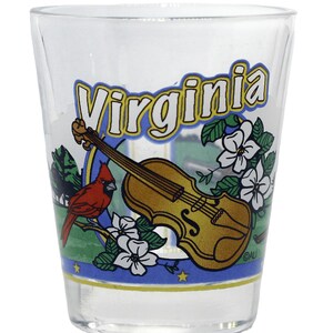 Virginia 3 View Shot Glass