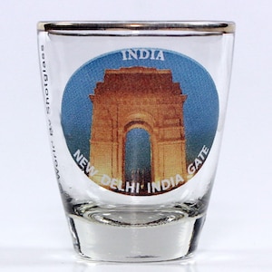 India New Delhi India Gate Shot Glass
