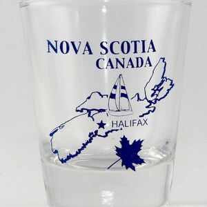 Nova Scotia Canada (7 In Series Of 13) Shot Glass