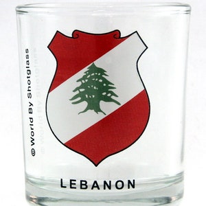 Lebanon Shot Glass