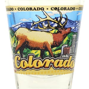 Colorado State Wraparound Shot Glass