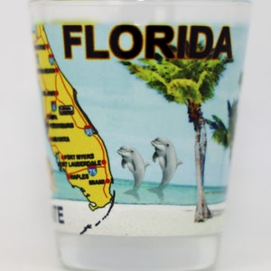 Florida The Sunshine State All-American Collection Shot Glass