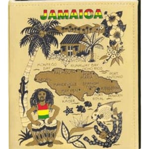 Jamaica Embossed Photo Album 100 Photos / 4x6