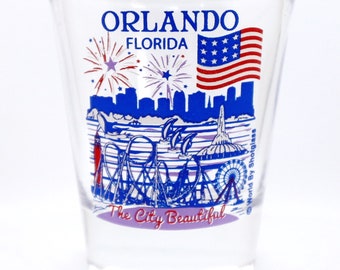 Orlando Florida Great American Cities Collection Shot Glass