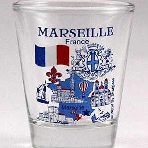 Marseille France Great French Cities Collection Shot Glass