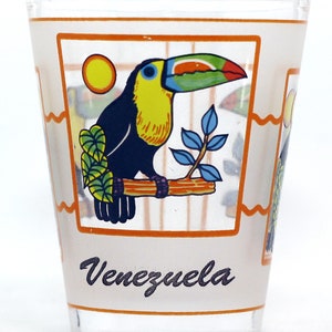 Venezuela Toucan Shot Glass