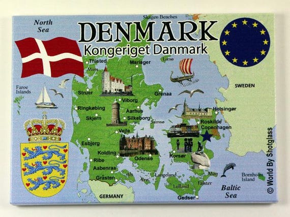 Griechenland Souvenir Kühlschrankmagnet – 6,3x8,9cm – EU Serie, Vinyl, Wasserabweisend