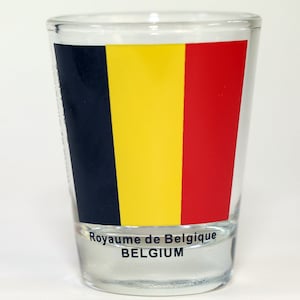 Belgium Flag Shot Glass