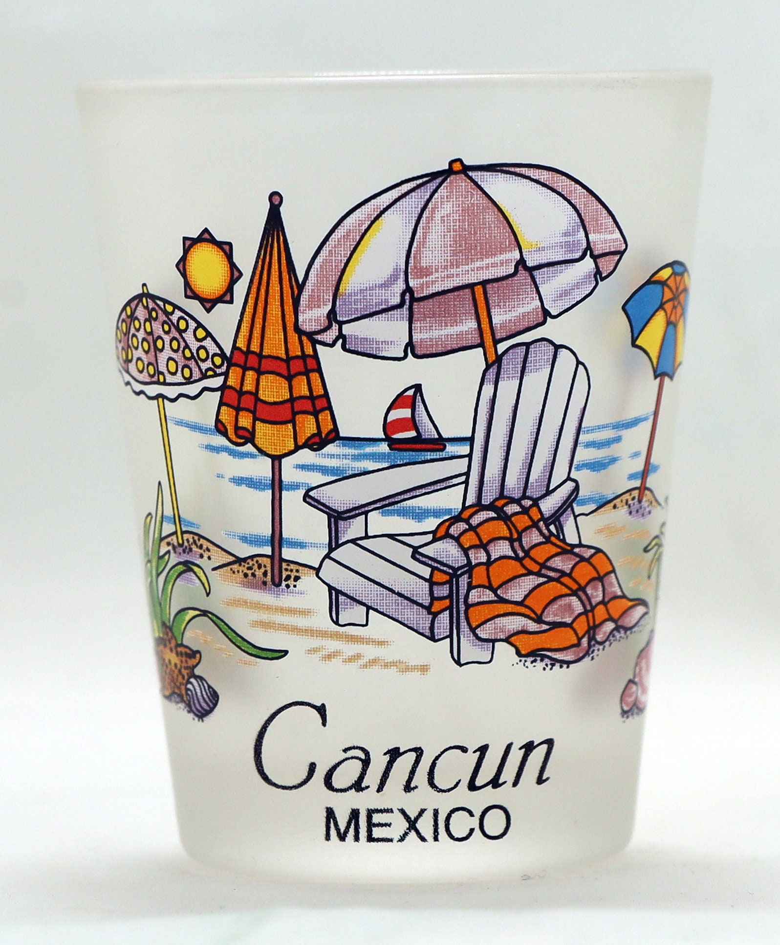 Cancun Mexico Sticker City & Travel Stickers Waterproof, Vinyl and  Dishwasher Safe Laptop, Water Bottle, Luggage, Tumbler 