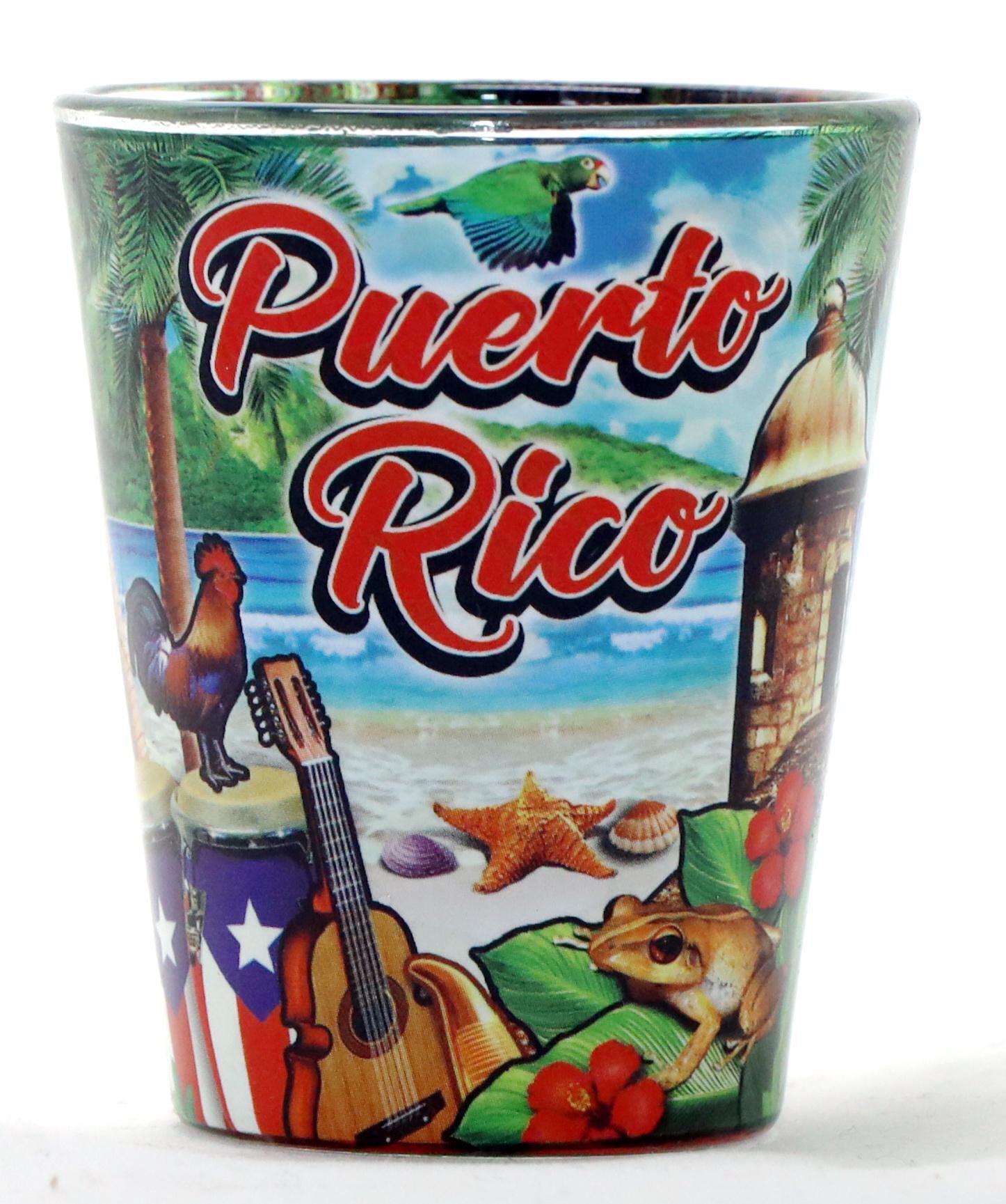 Puerto Rico Rocks Glasses Puerto Rico Souvenir Boxed Shot Glass Set (set of 6) - Etsy