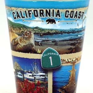 California Central Coast  Scrapbook Shot Glass