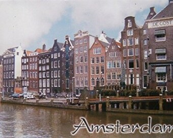 Amsterdam Netherlands Fridge Collector's Souvenir Magnet 2.5 Inches X 3.5 Inches