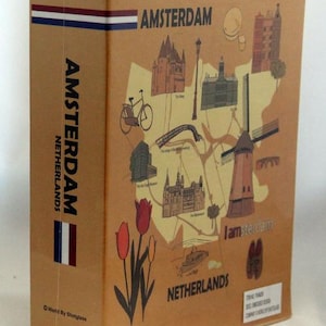 Amsterdam Netherlands Embossed Photo Album 200 Photos / 4x6
