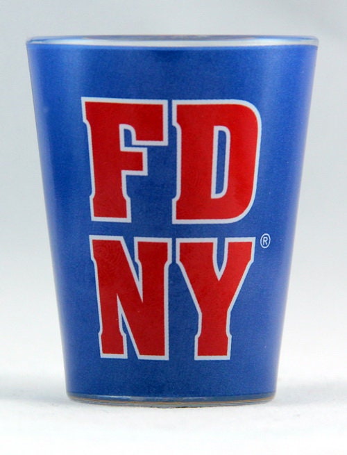 Fdny Color Code Valve Fdny New York City Fire Department Blue Shot Glass - Etsy