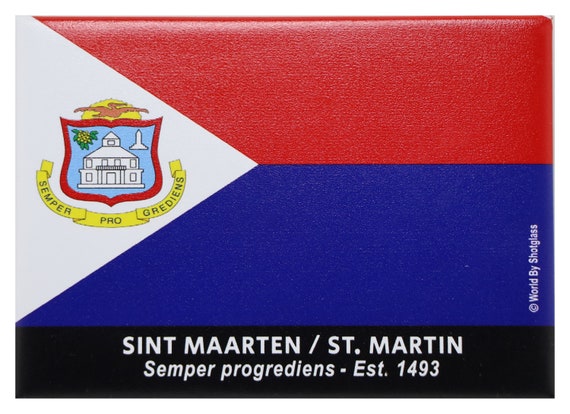 Pin's Drapeau Saint-Martin / Sint Maarten - Badge Souvenir Pays - Neuf
