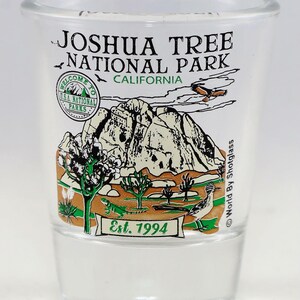 Joshua Tree California National Park Series Collection Shot Glass